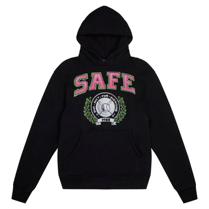 SAFE Athletics Hooded Sweatshirt (Black)