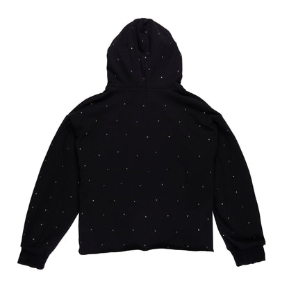 Rhinestone Graffiti Mask Tee (Black/Silver)