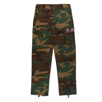 Rhinsetone Camo Cargo Pants