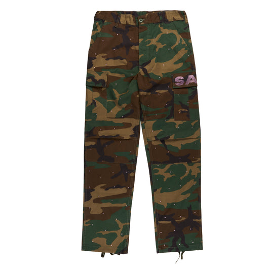 Rhinsetone Camo Cargo Pants