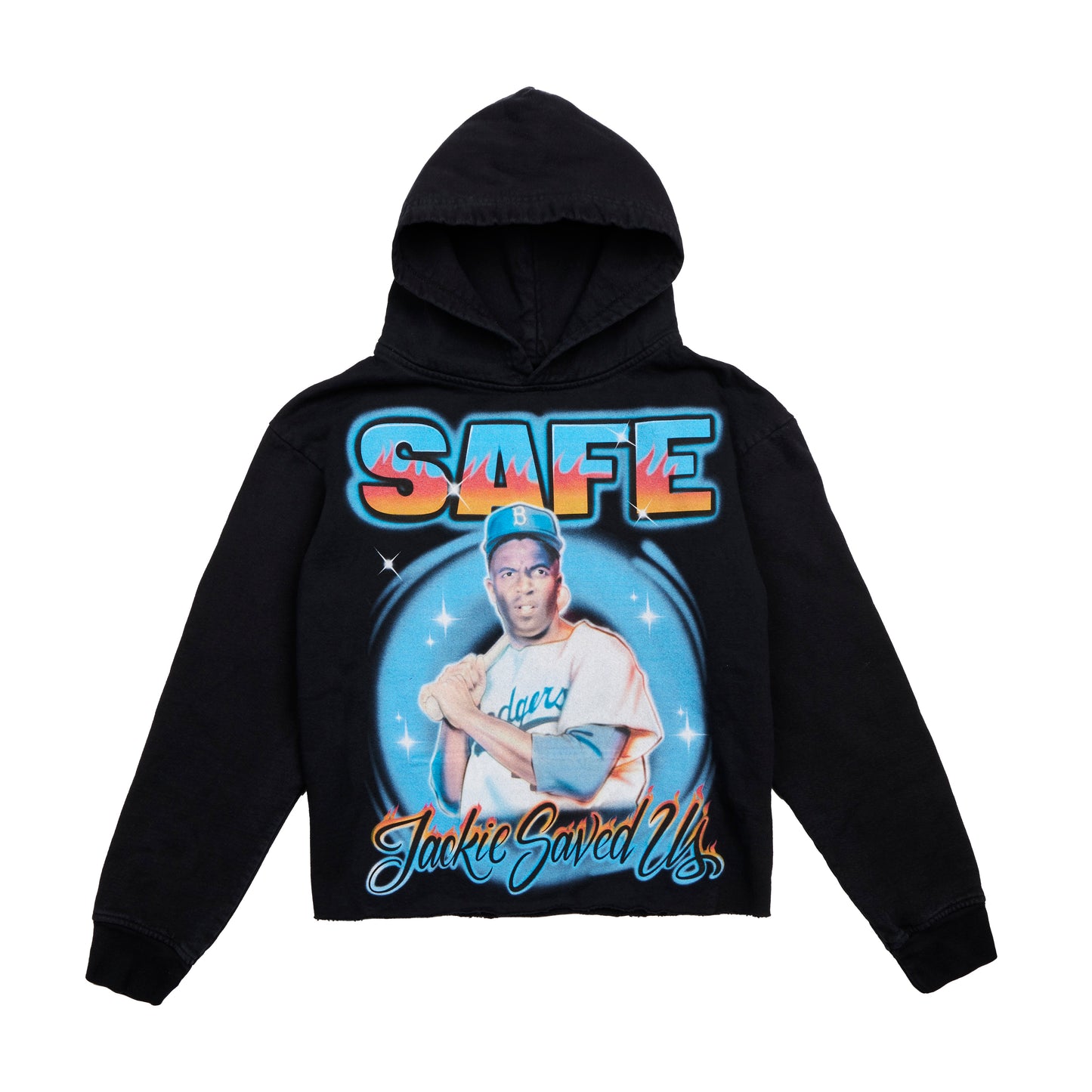 Jackie Saved Us Hooded Sweatshirt (Black)