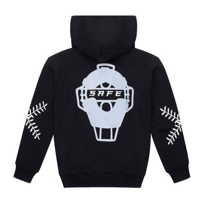 3M Umpire Mask Hooded Sweatshirt (Black)